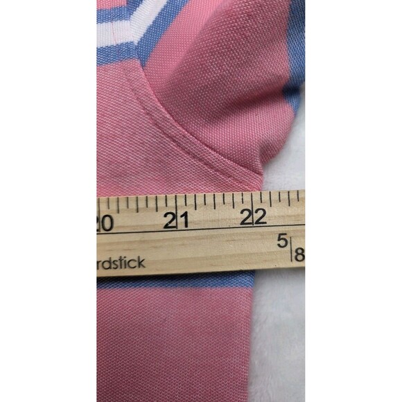 IZOD Mens XL Pink Advantage Performance Short Sleeve Shirt - Picture 5 of 8